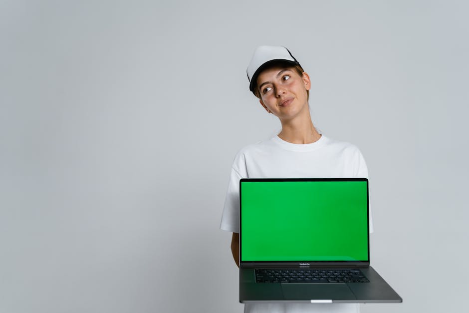 Festival de música nocturno con luces de colores